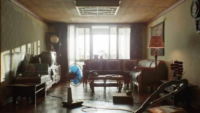 언리얼 5로 만든 80년대 한국 가정집