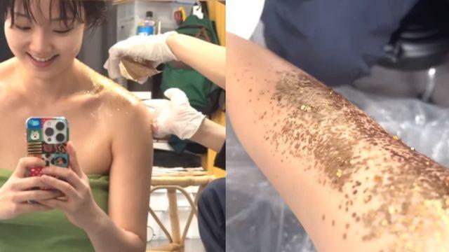 ‘이경실 딸’ 손수아, ‘상탈’ 화보 찍더니…후유증 앓았다 “금가루 계속 나와” [RE:스타]