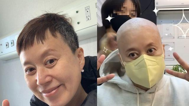 박미선, 삭발 후 2차 항암기 고백