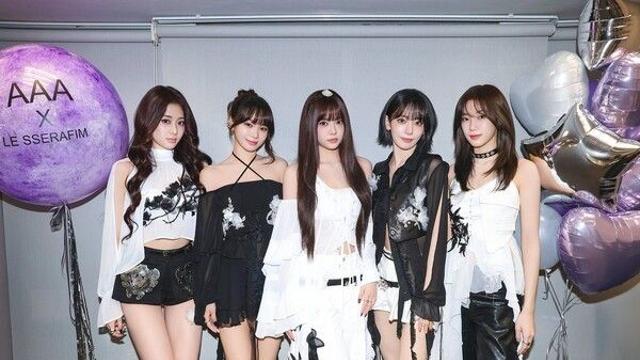 르세라핌, 'AAA 2025'  3관왕…'2년 연속' 대상 영예