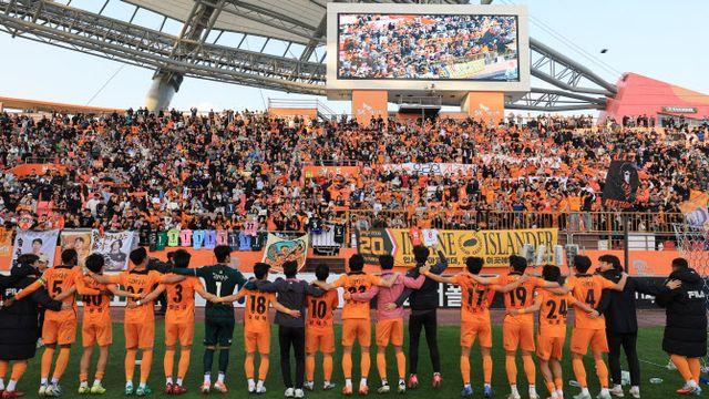 '55초 만에 갈렸다' 제주, 수원 삼성 꺾고 1부리그 생존