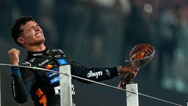 F1 노리스, 생애 첫 드라이버 챔피언…페르스타펀 2점 차 따돌려