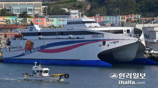 제주~진도 여객선 항로, 내년 재개 전망