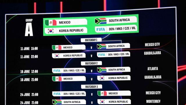 韓 축구, 월드컵 조별리그 오전 10~11시 킥오프…A조 일정 확정