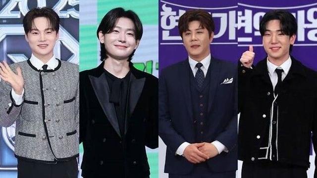 박서진·김용빈·진해성·최수호…빛나는 '4대천왕'