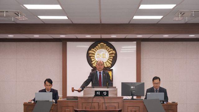 합천군의회, 제295회 정례회 39건 처리