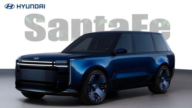 “중후하면서 산뜻해!” 6세대 싼타페(?) 디자인에 마음 설렌다