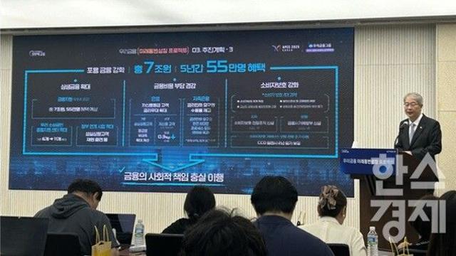 [우리금융 임종룡號 3년] ④ 5.2조 사회적 가치 창출…포용금융 앞장 