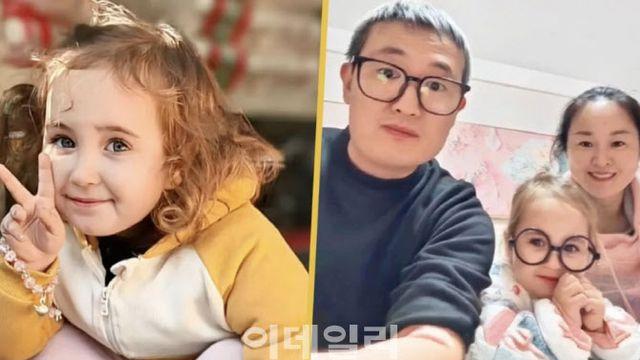 중국인 부부 사이에서 태어난 금발·파란눈 女…알고보니