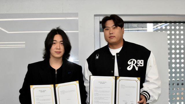 (재)류현진재단-왓어브레드, 유소년 야구 지원 업무협약 체결