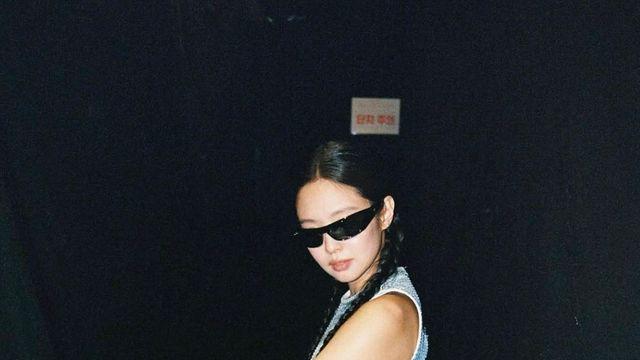 제니가 겨울에도 선글라스를 포기하지 않는 이유