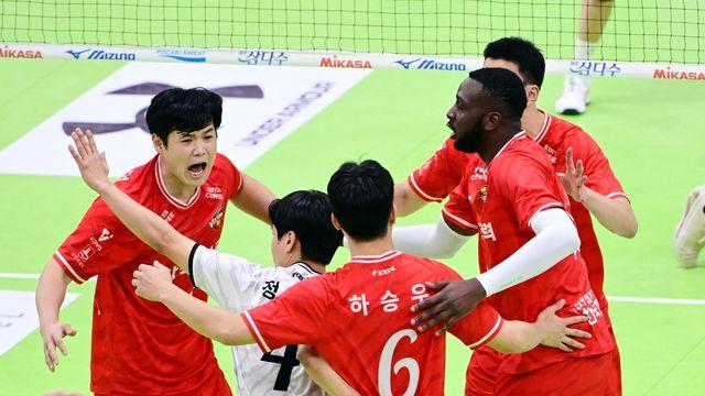 남자배구 '상위팀 킬러' 한국전력, 2R 5승1패 상승세 이어갈까