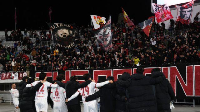 '100% 실패 흐름 깼다' 부천, 수원FC 꺾고 창단 첫 1부 승격