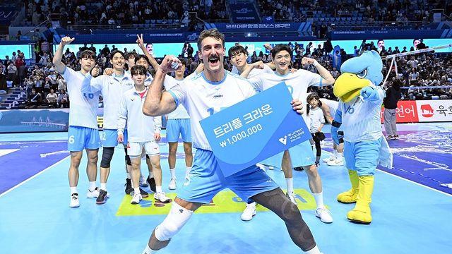 남자배구 독주하는 대한항공…삼성화재는 라이벌전서 반전 노려