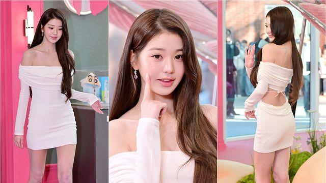 '러블리+청순' 장원영, 현실판 바비인형에 시선 고정!