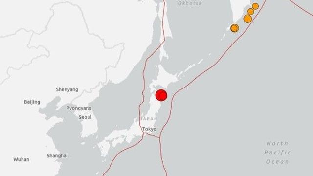 [속보] 일본, 규모 7.6 지진··'·쓰나미 경보 발령'