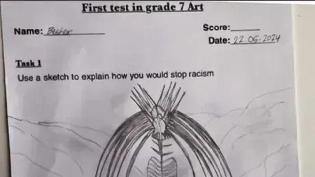 중1이 고안한 인종차별 해결법,,