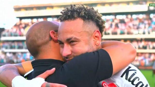 축구계 美친 낭만 터졌다!…'무릎 부상→수술 거부' 네이마르, 친정팀 강등 막고 '뜨거운 눈물'