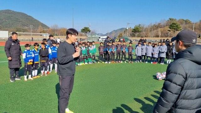 순창군, 이동국 축구교실 큰 인기‘후끈’ 