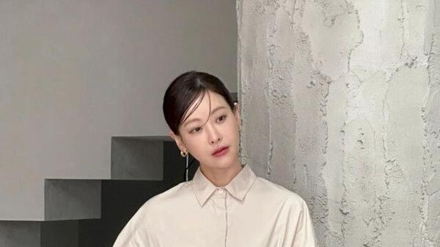 오연서 소두 인증…뚜렷한 이목구비