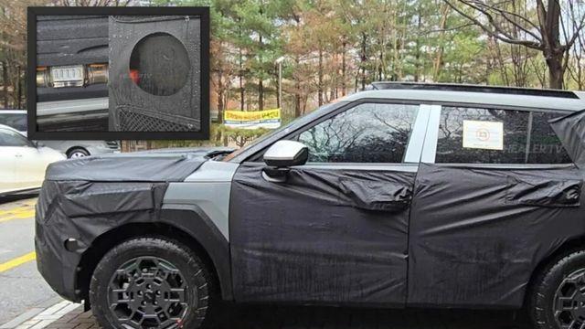 “과감한 디자인 최초 공개!” 신형 ‘투싼 XRT’ 하이브리드 포착