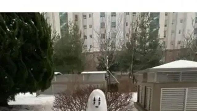 어느 아파트의 풍경