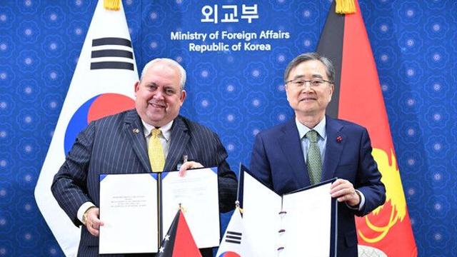 한-파푸아뉴기니 무상원조 기본협정 서명…