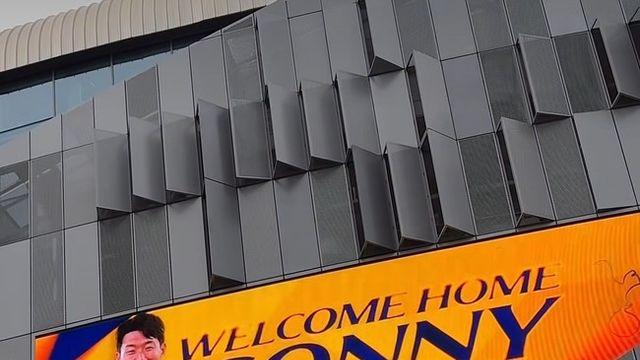 역시 손흥민! 런던 물들인 한글 메시지…”집에 온 걸 환영합니다”