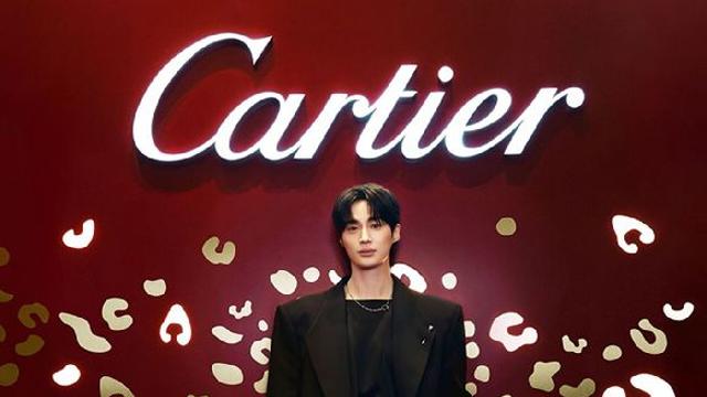 변우석·현진·지수, 메종 까르띠에 연말 파티서 만남