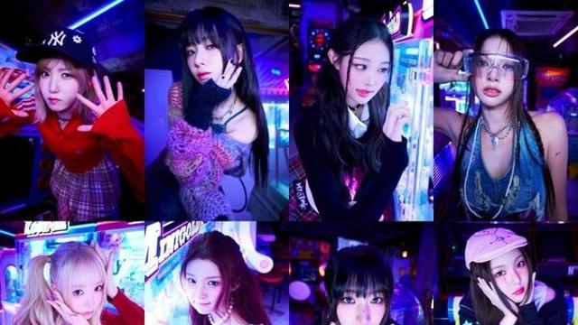 세이마이네임, 신보 '&OUR VIBE' 2차 포토 공개…'오락실 속 Z세대 바이브'