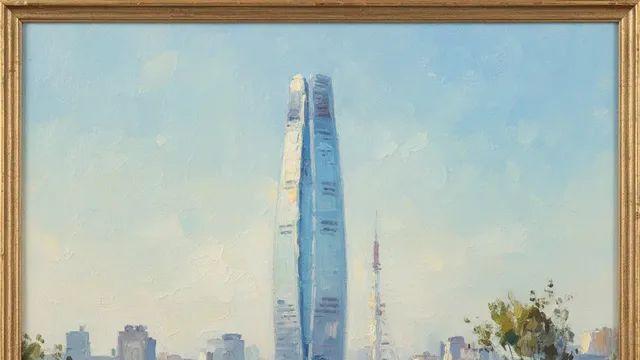 [스압] AI가 그린 롯데타워 그림,,