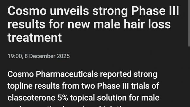 탈모약 3상 성공