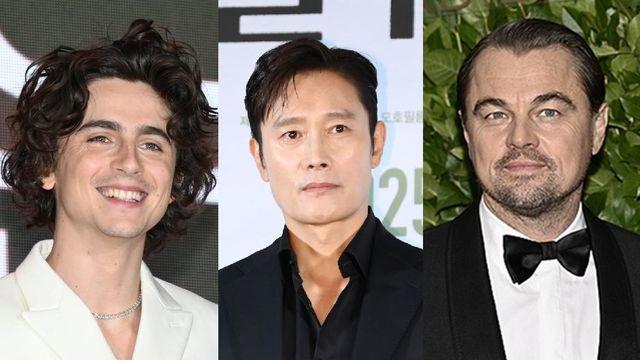 美골든글로브 이병헌, 디카프리오·티모시 샬라메와 경쟁…'어쩔수가없다'도 대박 [엑's 이슈]