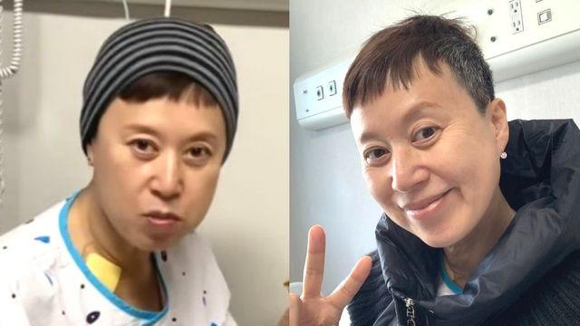 ‘암 투병’ 박미선, 이봉원이 찍어준 병실 사진→야윈 얼굴…”아픈 분들 모두 힘내시라” [RE:스타]