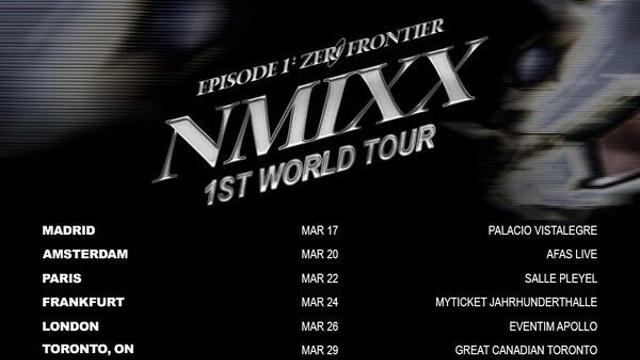 엔믹스, 첫 월드투어 유럽·북미 일정 확정…내년 3월 본격전개