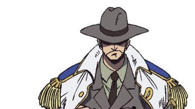 수십년째 몽키 D 가프를 따라다니는 의문의 남자