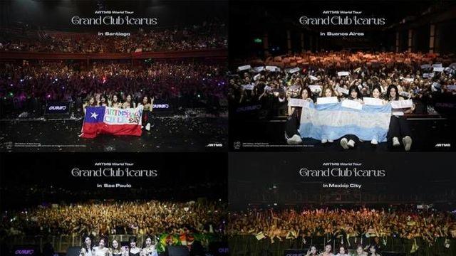 아르테미스, '그랜드 클럽 이카루스'로 남미 달궜다