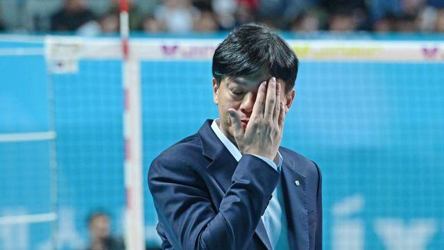 [SD 장충 인터뷰] “1세트 막판이 아쉬웠다” 이영택 감독의 아쉬움