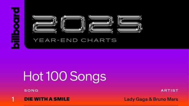 2025 빌보드 핫100 연간 순위 TOP10 