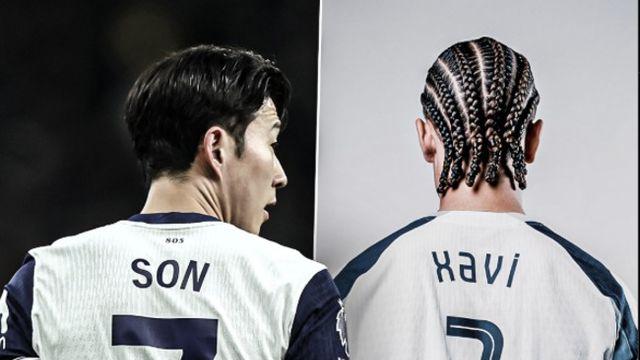 토트넘 전임 ‘No 7’ 손흥민 마주한 시몬스 “만나서 기뻤어, 레전드 등번호답게 전설 만들 것”