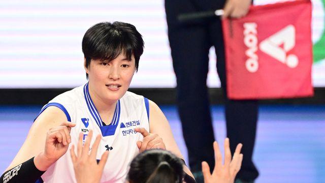 김희진, 현대건설 적응 완료…양효진 