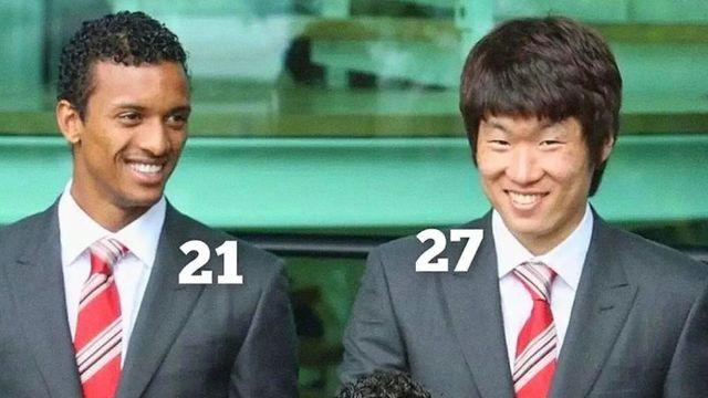 해외 축구팬이 올린 박지성 '동안' 인증...맨유 3인방의 17년 전후 사진 비교해 보니 '대충격' [AI스포츠]