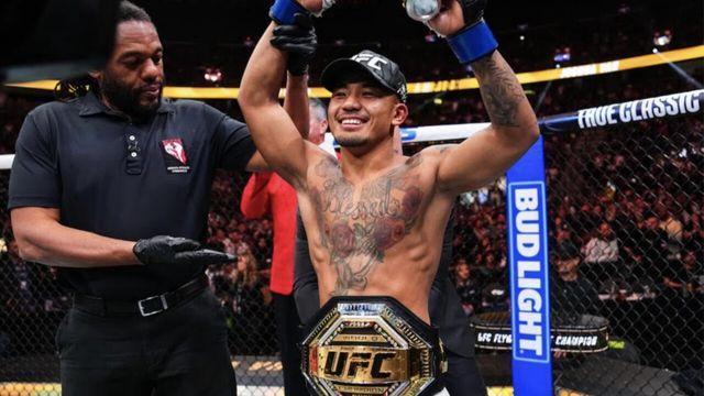 조슈아 반,판토자 꺽고 UFC 아시아 남성 최초 챔피언 등극