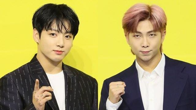 '팀 해체 고민' 언급 사과한 BTS RM, 정국과 '라면 회동'