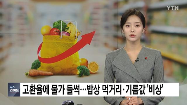 진짜 팩트로 ㅈ된 한국 먹거리 물가 근황