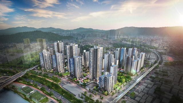 통합 개발로 1760가구 조성…DL건설 중랑구 시공권 확보