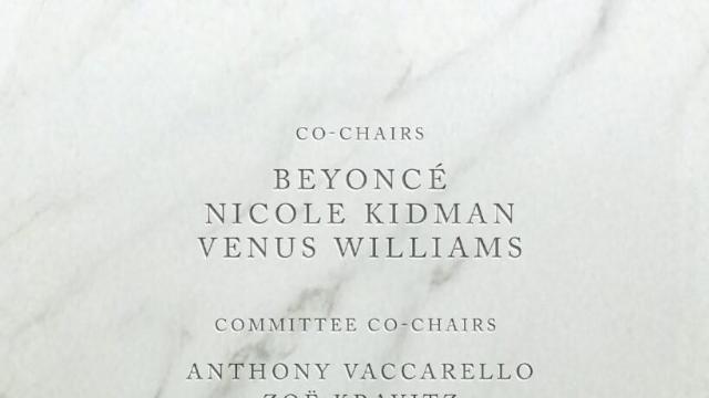 2026 멧 갈라, 공동 의장 라인업은?