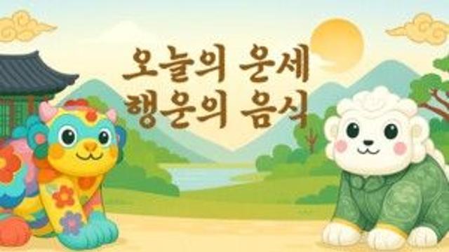 [오늘의 운세] 12월 12일 띠별 행운의 음식 추천