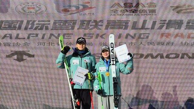 알파인스키 신정우·김소희, FIS 극동컵 대회전 남녀부 우승