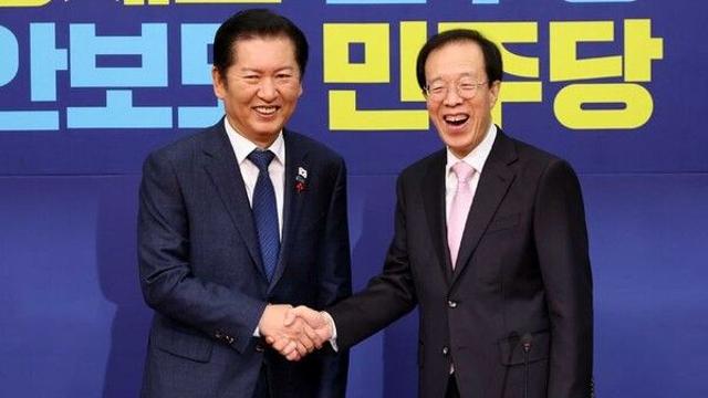 정청래, 이석연 접견에 